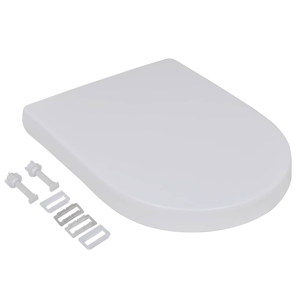 8718475797074_g_en_hd_1 vidaXL Toilet Seats with Soft Close Lids 2 pcs Plastic White - Image 2