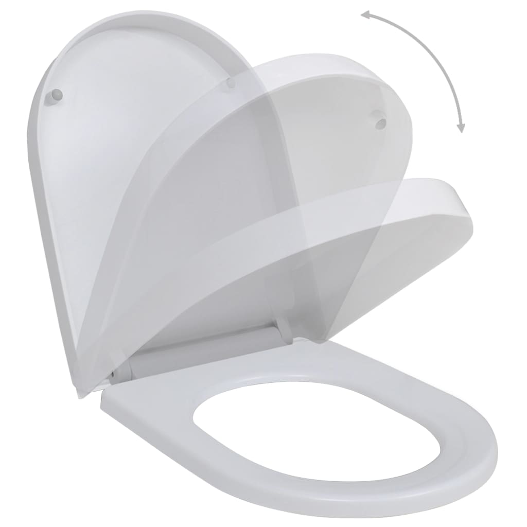 8718475797098_g_en_hd_1 vidaXL Toilet Seats with Soft Close Lids 2 pcs Plastic White - Image 2