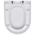 vidaXL Toilet Seats with Soft Close Lids 2 pcs Plastic White - Image 5