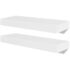 vidaXL Wall Shelves 4 pcs White 40 cm - Image 2