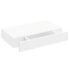 vidaXL Floating Wall Shelves with Drawers 2 pcs White 48 cm - Image 4