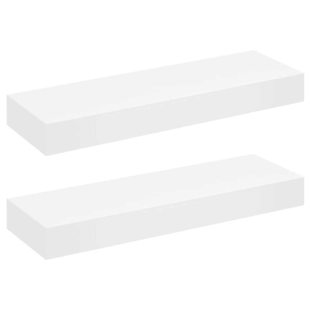 8718475797814_a_en_hd_1 vidaXL Floating Wall Shelves with Drawers 2 pcs White 80 cm - Image 2
