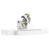 vidaXL Floating Wall Shelves with Drawers 2 pcs White 80 cm - Image 3