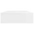 vidaXL Floating Wall Shelves with Drawers 2 pcs White 80 cm - Image 5