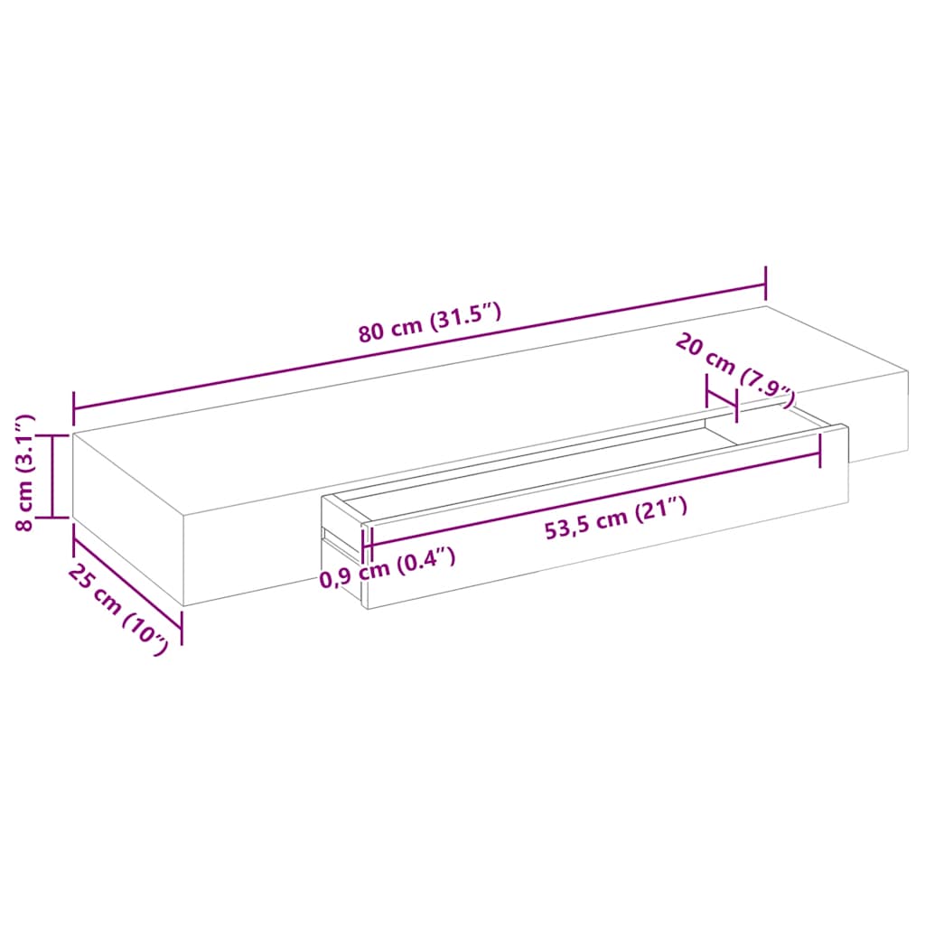 8718475797814_g_en_hd_7 vidaXL Floating Wall Shelves with Drawers 2 pcs White 80 cm - Image 9