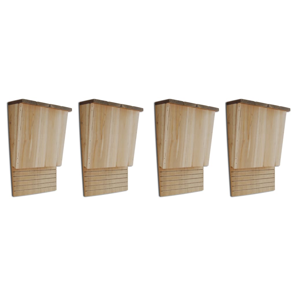 8718475797883_a_en_hd_1 vidaXL Bat Houses 4 pcs 22x12x34 cm Wood - Image 1