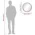 vidaXL Wall Mirror 50 cm Tempered Glass - Image 6