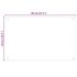 vidaXL Kitchen Backsplash Transparent 80x50 cm Tempered Glass - Image 10