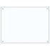 vidaXL Kitchen Backsplash Transparent 80x60 cm Tempered Glass - Image 2