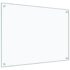 vidaXL Kitchen Backsplash Transparent 80x60 cm Tempered Glass - Image 5