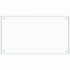 vidaXL Kitchen Backsplash Transparent 90x50 cm Tempered Glass - Image 2