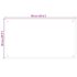 vidaXL Kitchen Backsplash Transparent 90x50 cm Tempered Glass - Image 10