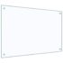 vidaXL Kitchen Backsplash Transparent 90x60 cm Tempered Glass - Image 5