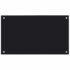 vidaXL Kitchen Backsplash Black 70x40 cm Tempered Glass - Image 2