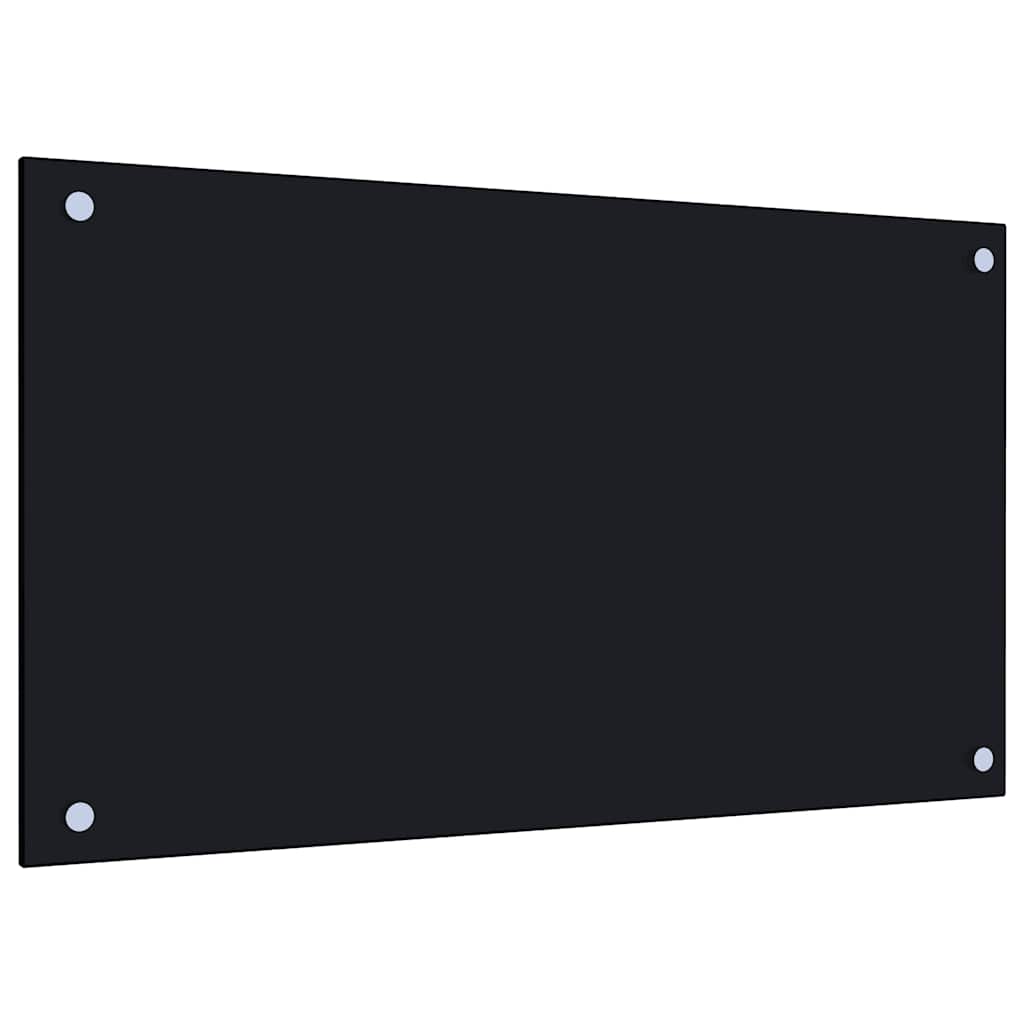 8718475798422_g_en_hd_3 vidaXL Kitchen Backsplash Black 70x40 cm Tempered Glass - Image 5