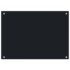 vidaXL Kitchen Backsplash Black 70x50 cm Tempered Glass - Image 2