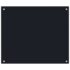 vidaXL Kitchen Backsplash Black 70x60 cm Tempered Glass - Image 2