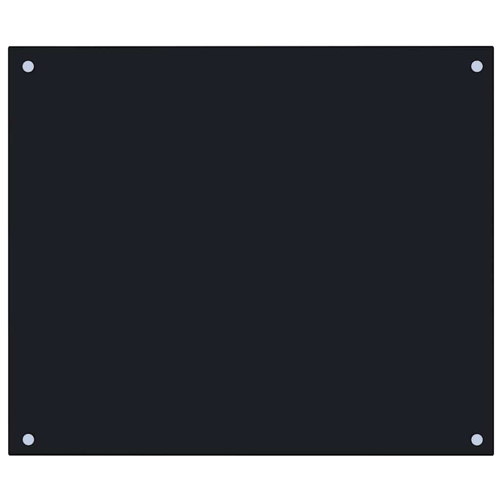 8718475798446_a_en_hd_1 vidaXL Kitchen Backsplash Black 70x60 cm Tempered Glass - Image 2