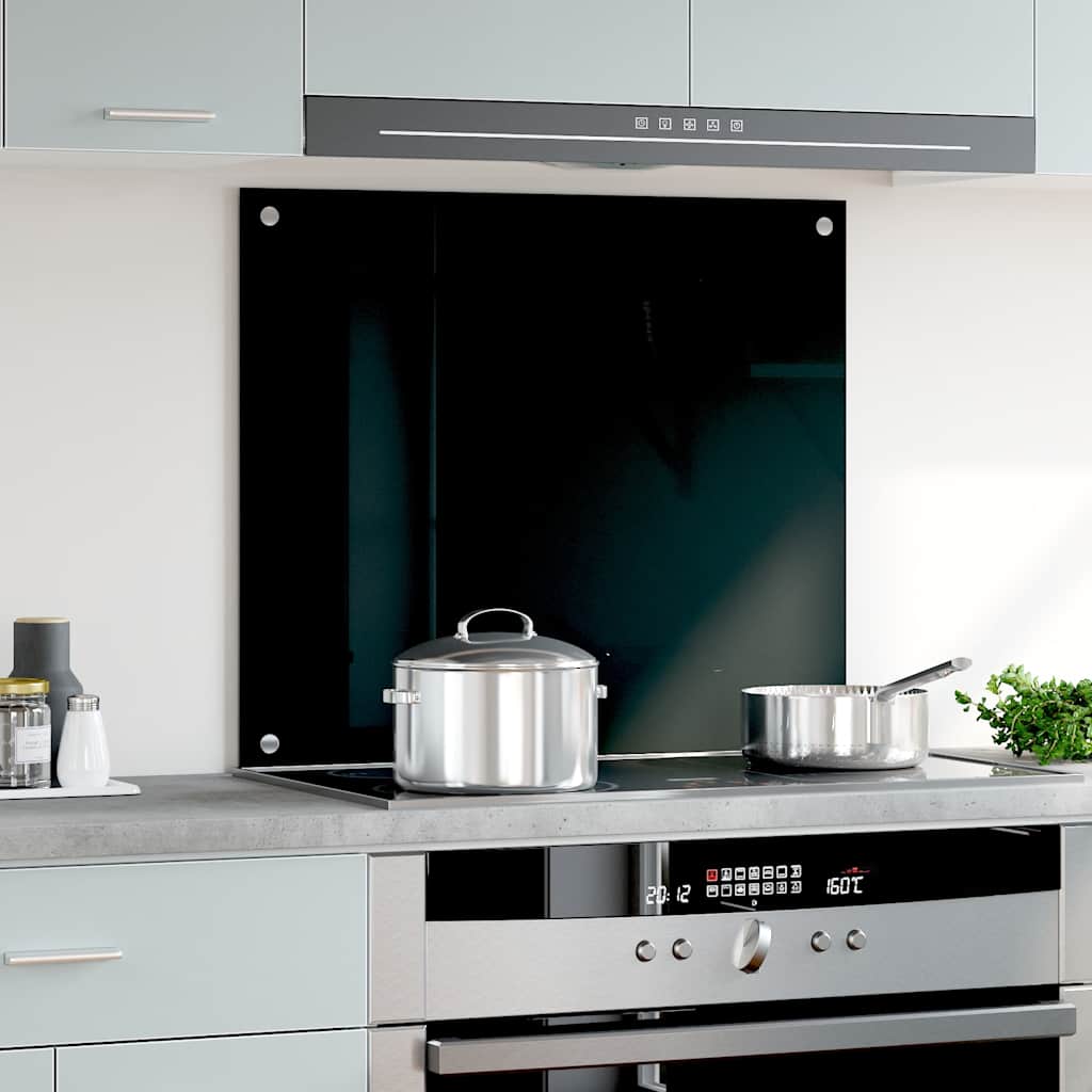 8718475798446_g_en_hd_1 vidaXL Kitchen Backsplash Black 70x60 cm Tempered Glass - Image 3