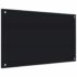 vidaXL Kitchen Backsplash Black 80x50 cm Tempered Glass - Image 5