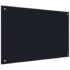 vidaXL Kitchen Backsplash Black 90x50 cm Tempered Glass - Image 5