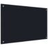 vidaXL Kitchen Backsplash Black 90x60 cm Tempered Glass - Image 5