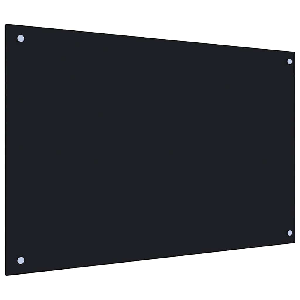 8718475798507_g_en_hd_3 vidaXL Kitchen Backsplash Black 90x60 cm Tempered Glass - Image 5
