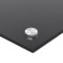 vidaXL Kitchen Backsplash Black 90x60 cm Tempered Glass - Image 9