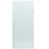 vidaXL Wall-mounted Urinal Privacy Screen 90x40 cm Tempered Glass