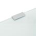 vidaXL Wall-mounted Urinal Privacy Screen 90x40 cm Tempered Glass - Image 6