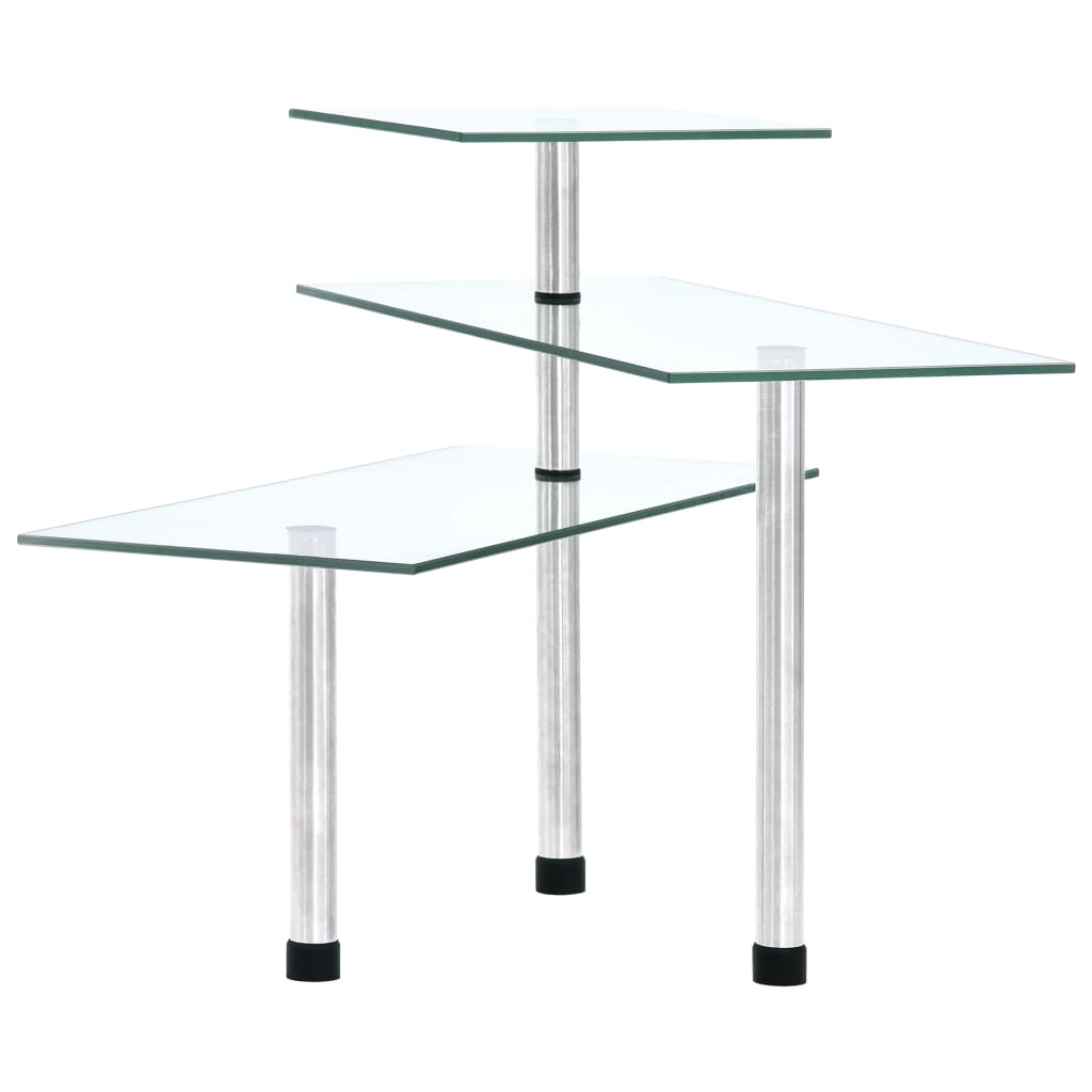 8718475798637_g_en_hd_3 vidaXL 3-Tier Corner Kitchen Shelf Tempered Glass - Image 4
