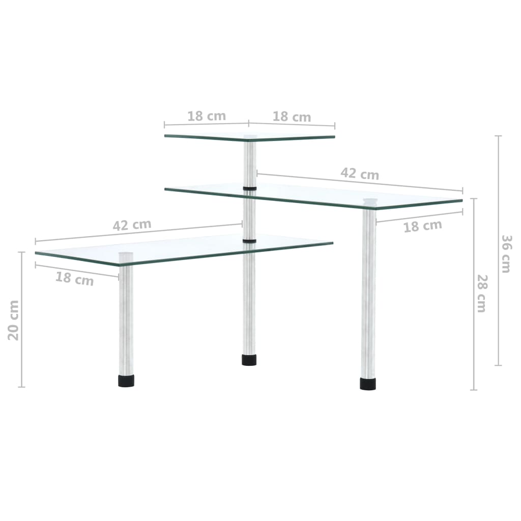 8718475798637_g_en_hd_7 vidaXL 3-Tier Corner Kitchen Shelf Tempered Glass - Image 8