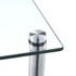 vidaXL 5-Tier Shelf Transparent 40x40x130 cm Tempered Glass - Image 5
