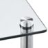 vidaXL 6-Tier Shelf Transparent 40x40x160 cm Tempered Glass - Image 4