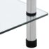 vidaXL 6-Tier Shelf Transparent 40x40x160 cm Tempered Glass - Image 6