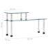 vidaXL Kitchen Shelf Transparent 45x16x26 cm Tempered Glass - Image 6