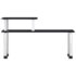vidaXL Kitchen Shelf Black 45x16x26 cm Tempered Glass - Image 2