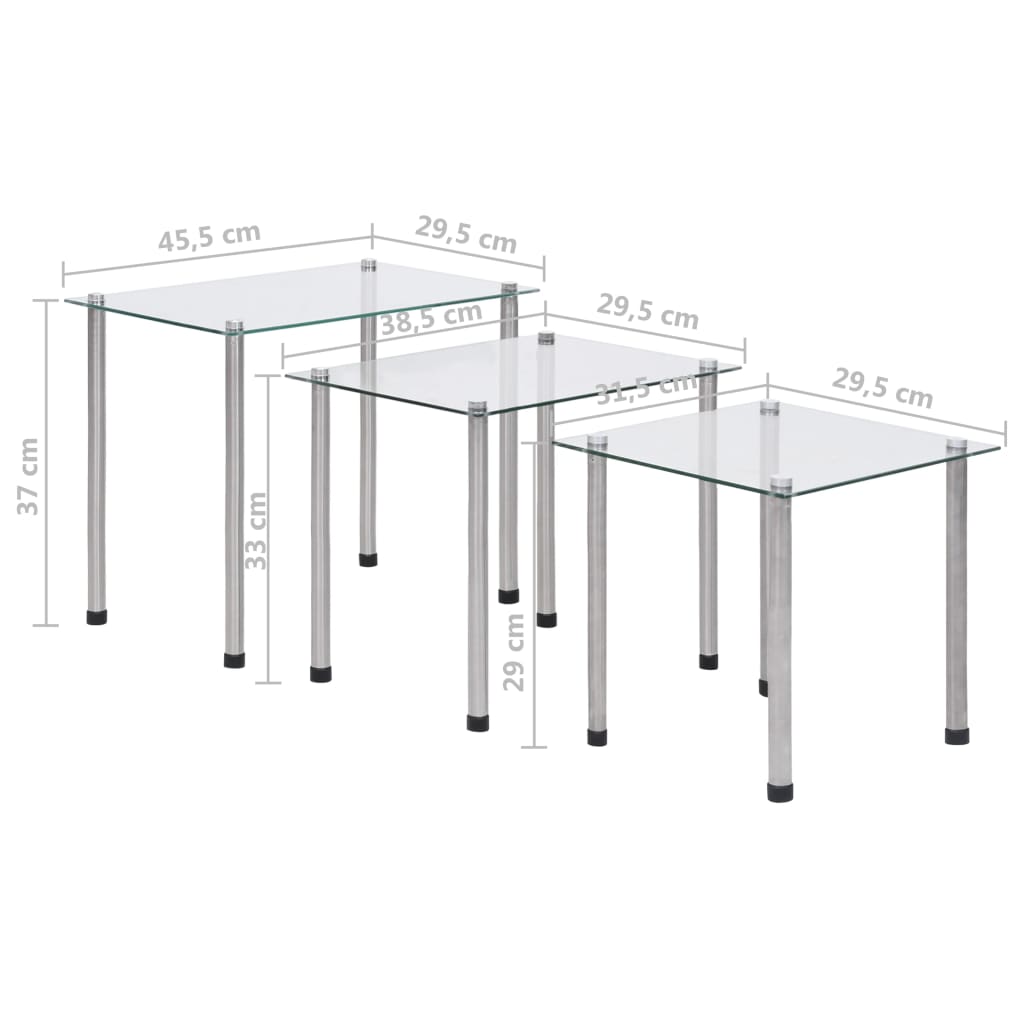 8718475798897_g_en_hd_9 vidaXL Nesting Tables 3 pcs Transparent Tempered Glass - Image 10