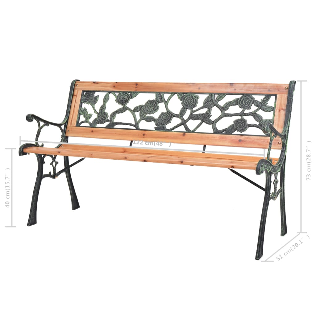 8718475802471_g_en_hd_6 vidaXL Garden Bench 122 cm Wood - Image 7