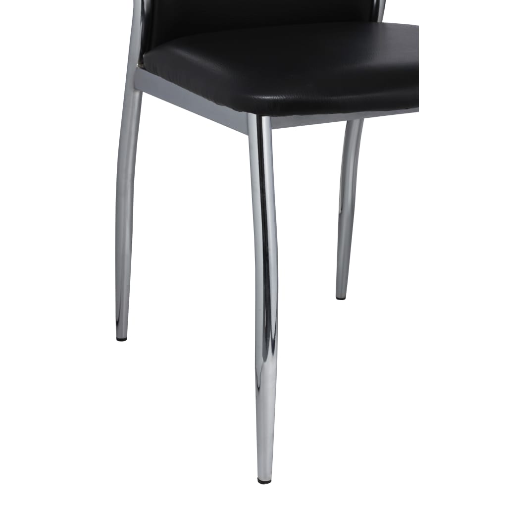 8718475809456_g_en_hd_4 vidaXL Dining Chairs 2 pcs Black Faux Leather - Image 6