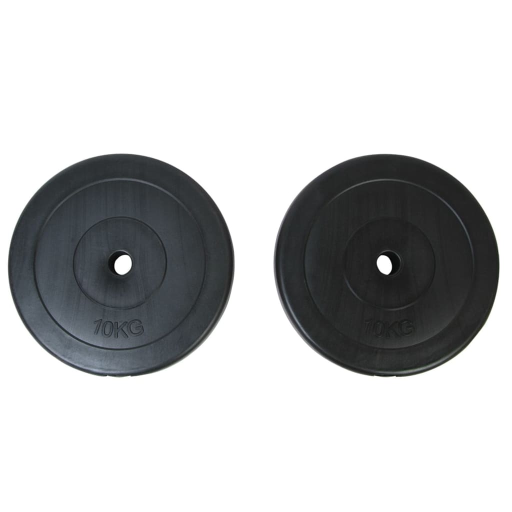 8718475812494_g_en_hd_1 vidaXL Weight Plates 2 x 10 kg - Image 2