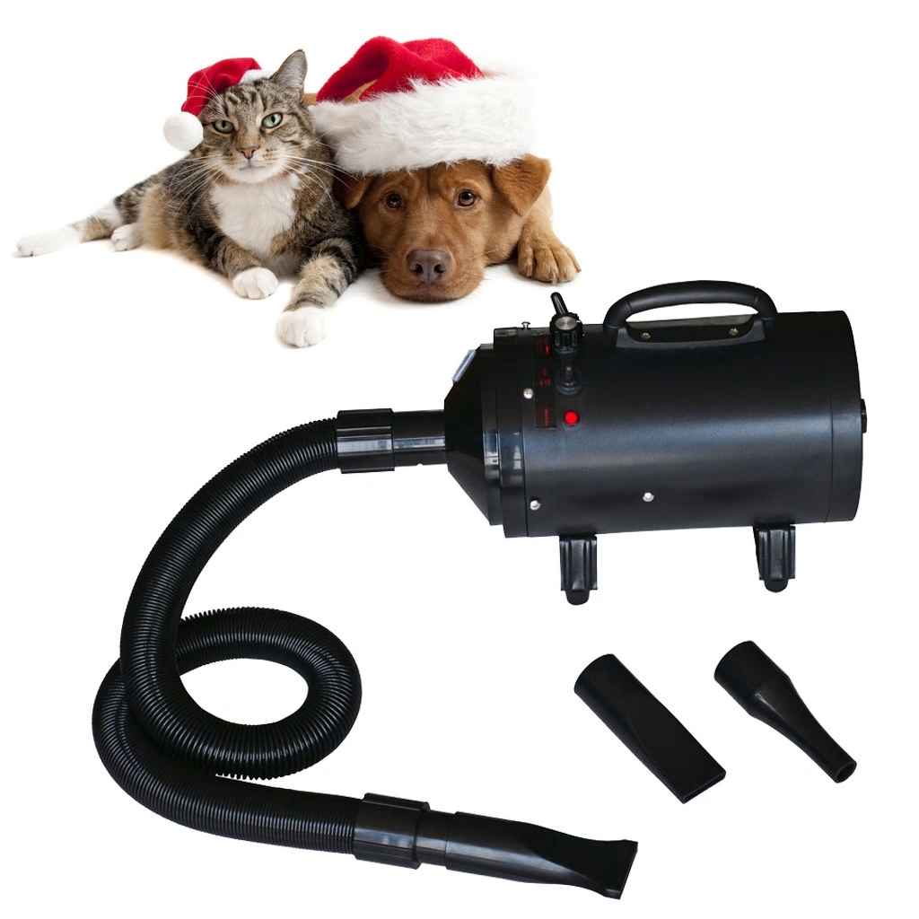 8718475814467_g_en_hd_4 vidaXL Dog Hair Dryer with 3 Nozzles Black 2400 W - Image 5