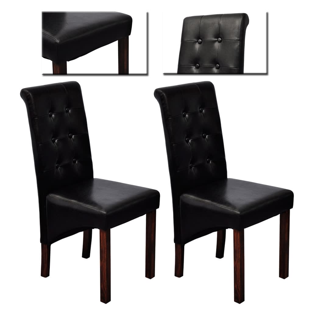8718475826231_g_en_hd_7 vidaXL Dining Chairs 2 pcs Black Faux Leather - Image 8