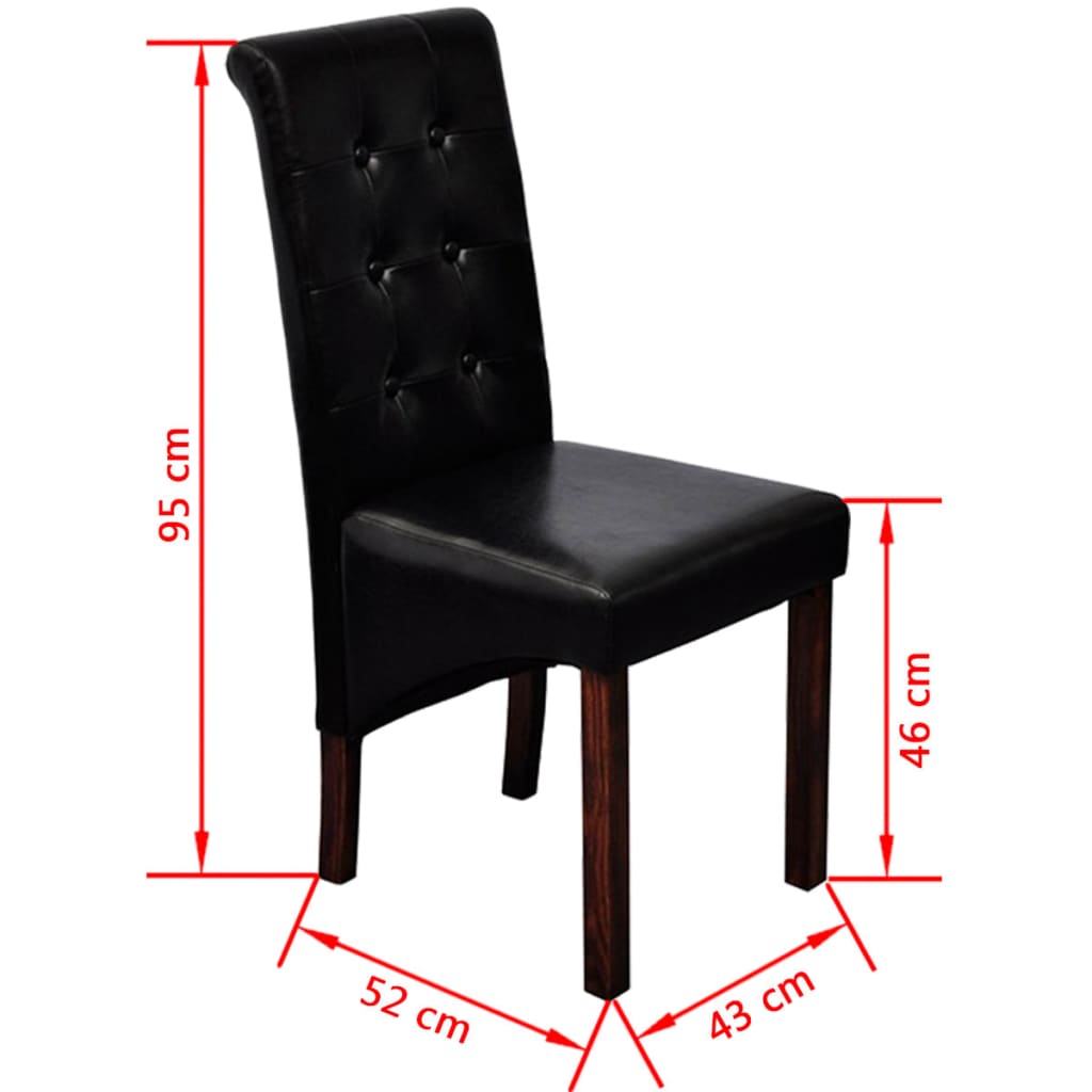 8718475826231_g_en_hd_8 vidaXL Dining Chairs 2 pcs Black Faux Leather - Image 9
