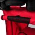 vidaXL Pet Stroller Travel Carrier Red Folding - Image 5