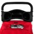 vidaXL Pet Stroller Travel Carrier Red Folding - Image 7