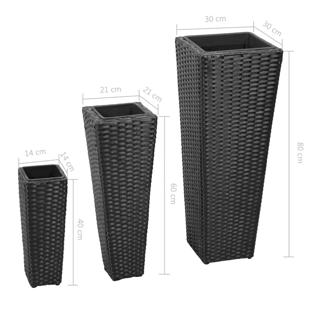 8718475827771_g_en_hd_7 3 Rattan Flower Raised Beds Black - Image 8