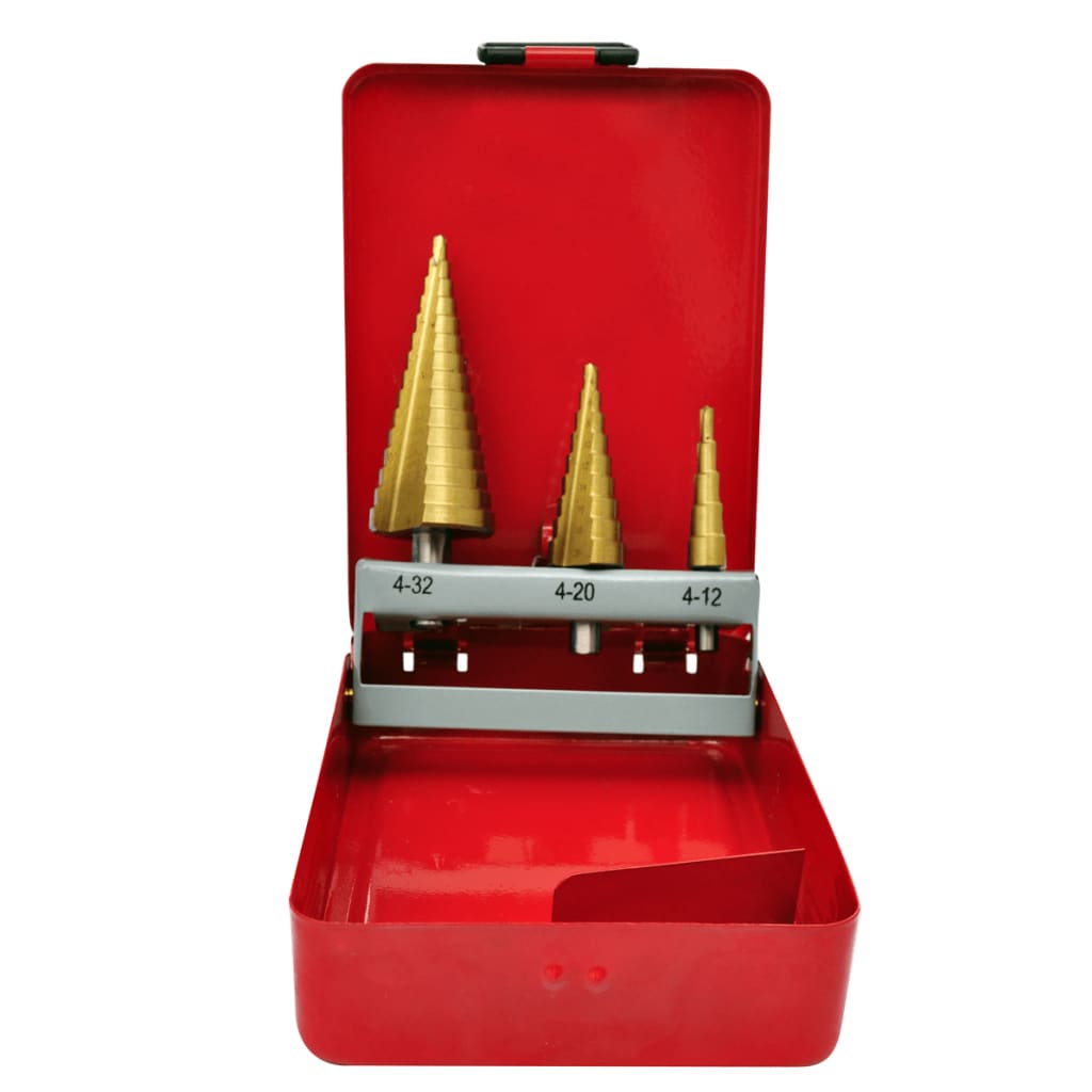 8718475829119_a_en_hd_1 3-Piece HSS Step Drill Set - Image 1