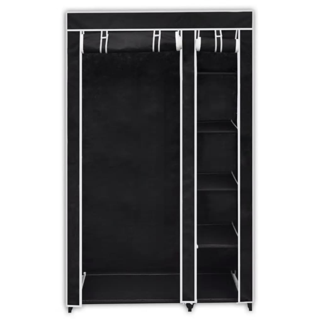 8718475829850_g_en_hd_2 vidaXL Wardrobes 2 pcs Black Fabric - Image 4
