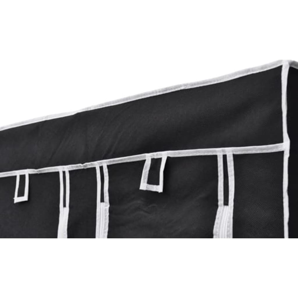 8718475829850_g_en_hd_4 vidaXL Wardrobes 2 pcs Black Fabric - Image 6